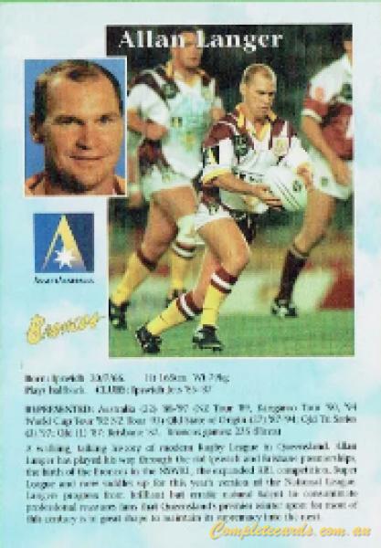 1998 Ansett Rugby League - Broncos