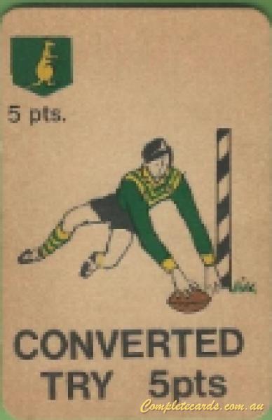 1970 Footie Poker