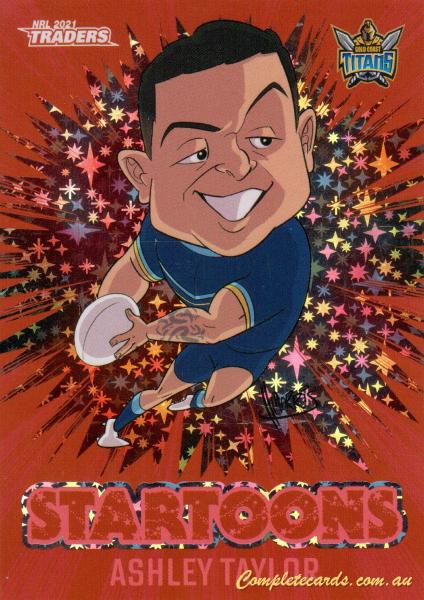 2021 NRL Traders - Startoons Red 