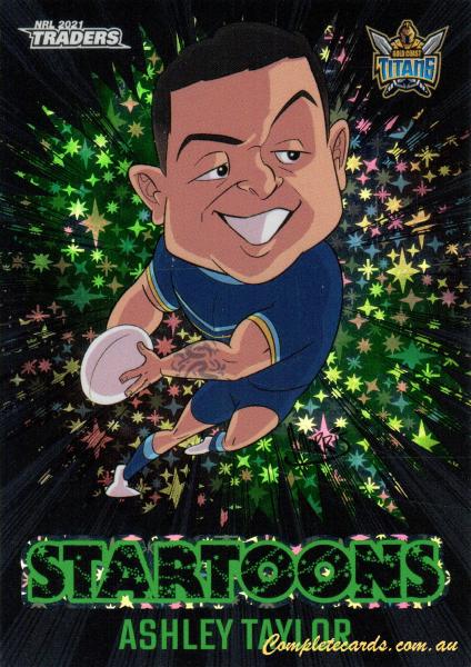 2021 NRL Traders - Startoons Black 