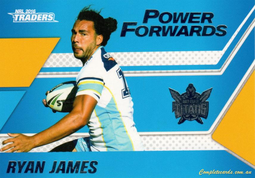 2016 NRL Traders - Power Forwards