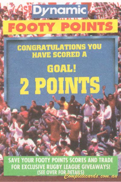 2 Points Goal