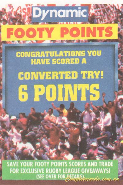 6 Points Converted Try
