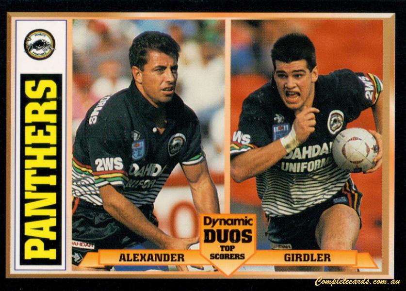 Greg Alexander /  Ryan Girdler