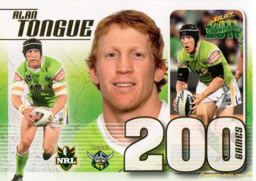 2011 NRL Champions - Case Cards 