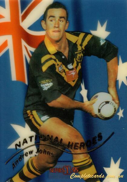1996 Dynamic ARL Series 1 -  National Heroes