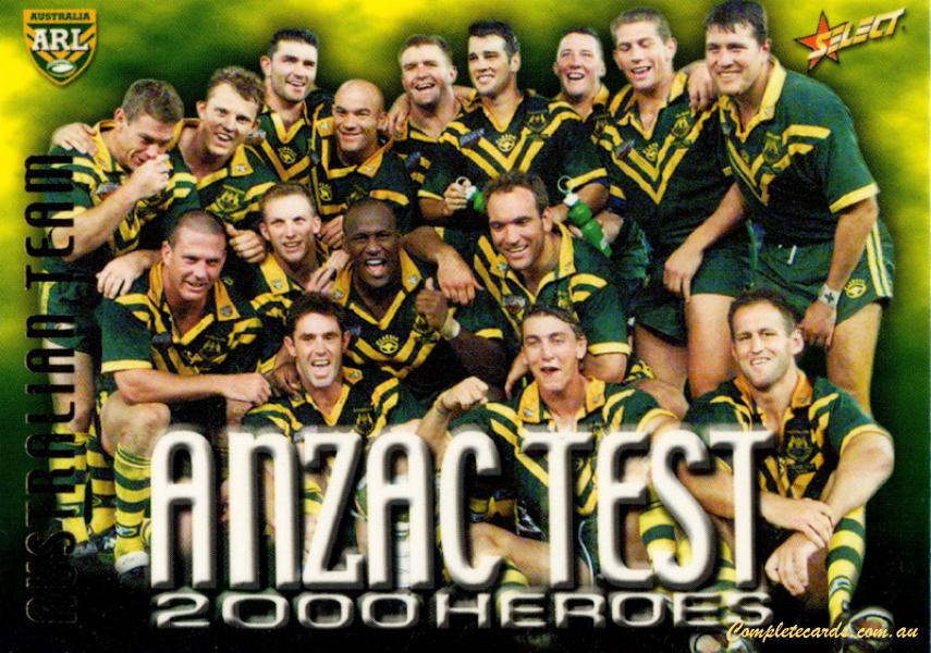 2000 Select - Anzac Test Heroes