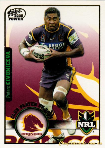 2005 Select Power - Club Player Of The Year