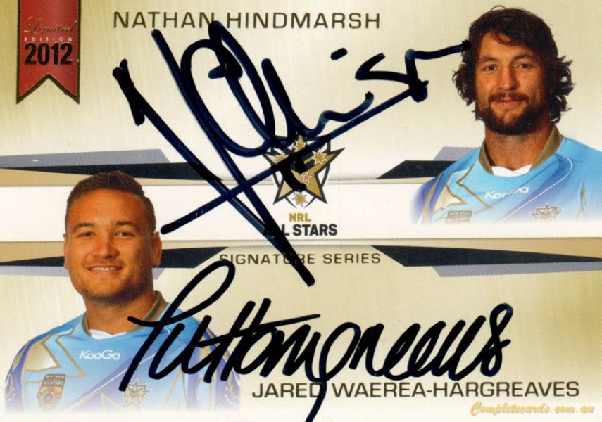 2012 NRL Limited Edition - Double Signature