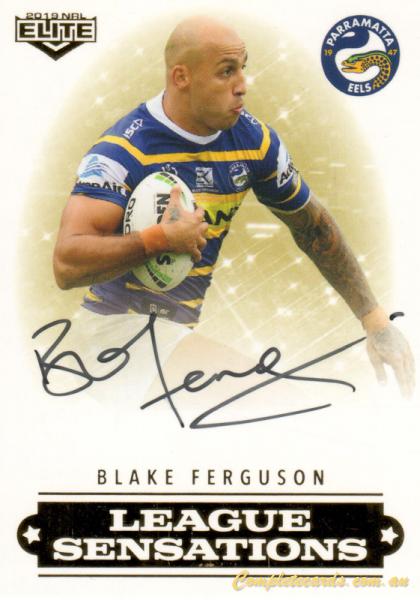 2019 NRL Elite - League Sensation Signature Series 