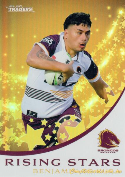 2025 NRL Traders Titanium - Rising Stars Bronze