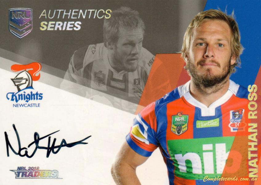 2018 NRL Traders - Authentic Series