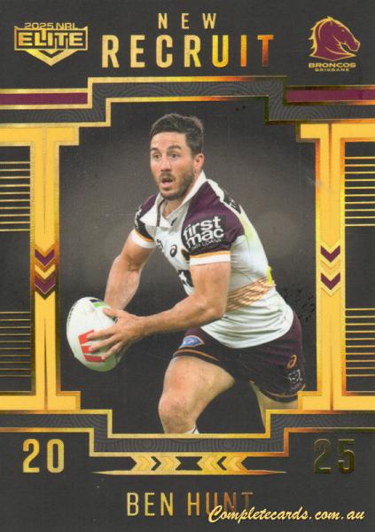 2025 NRL Elite - New Recruit Album Card
