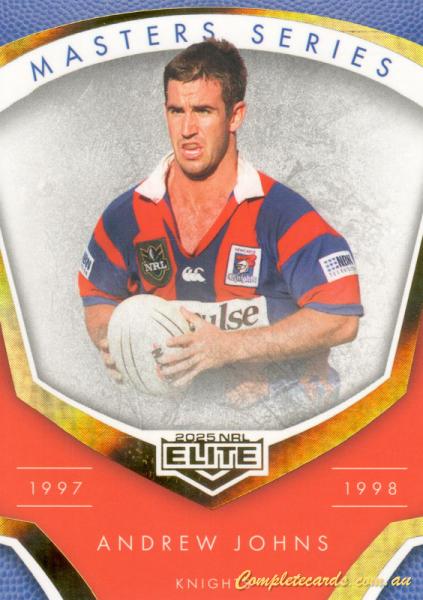 2025 NRL Elite - Master Series Andrew Johns