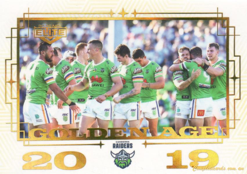 2019 Golden Age - Raiders