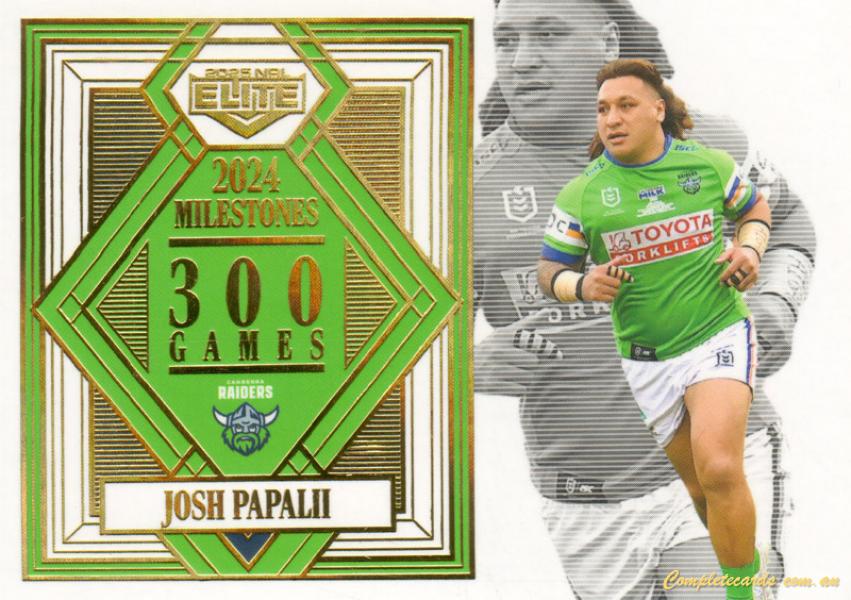 2025 NRL Elite - Milestone