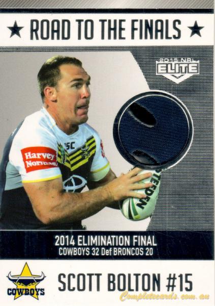2015 NRL Elite - 2014 Road to the Finals