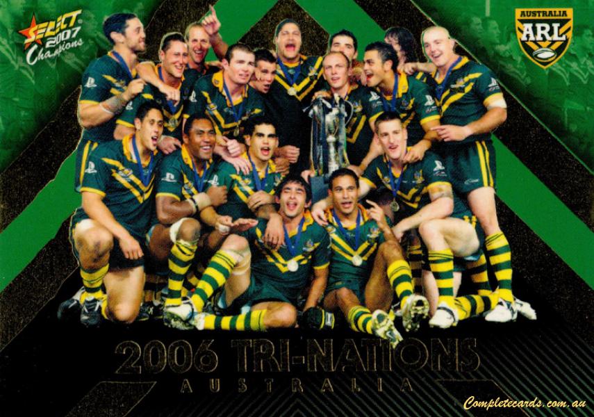 Tri-Nations Australian Team