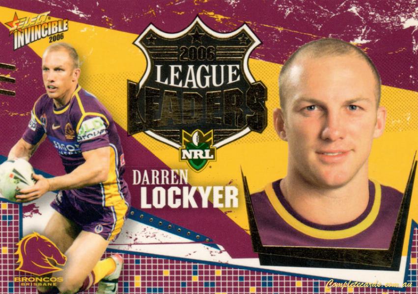 2006 Select Invincible - League Leaders
