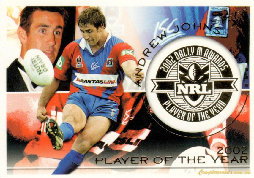 2003 Select XL - Dally M Awards