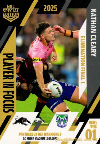 2025 NRL Player In Focus - Finals