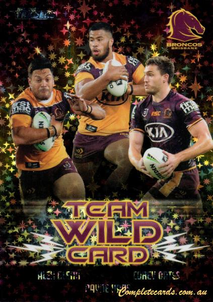 2021 NRL Traders - Wildcards Team Parallel