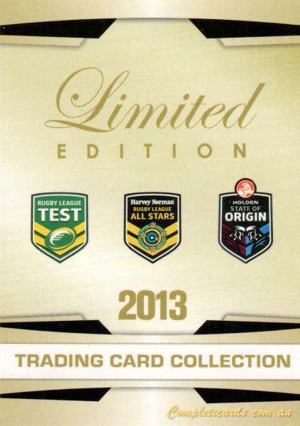 2013 NRL Limited Edition - Base