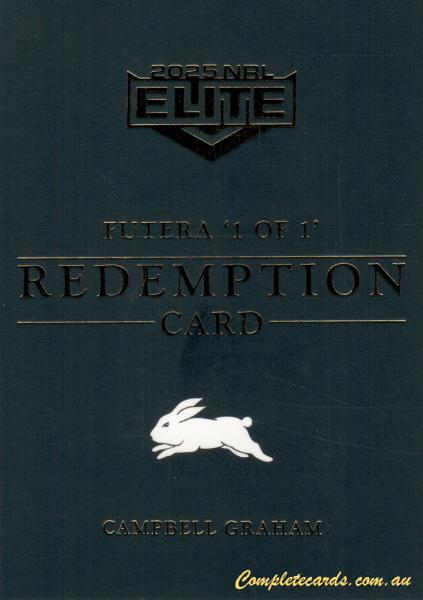 2025 NRL Elite - Futera 1 Of 1