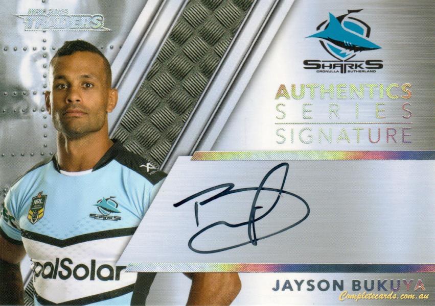 2019 NRLTraders - Authentic Signature