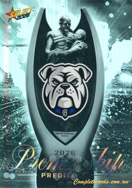 2026 NRL Select League Heroes Hobby Edition - Premiership Predictor Platnium