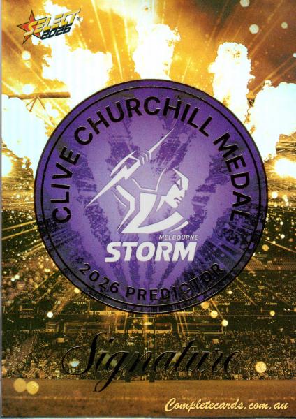 2026 NRL Select League Heroes - Clive Churchill Predictor Gold
