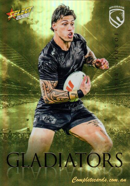 2026 NRL Select League Heroes Hobby Edition - Gladiators Gold