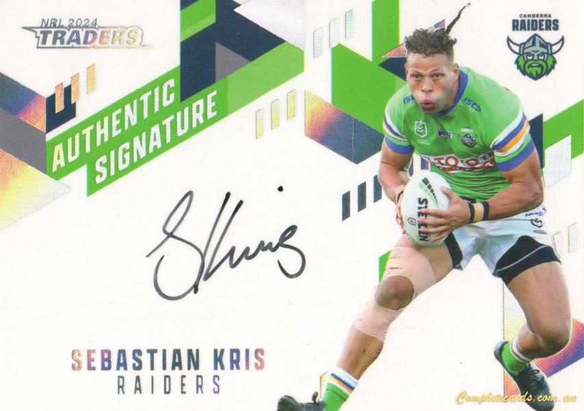 2024 NRL Traders Titanium - Authentics White