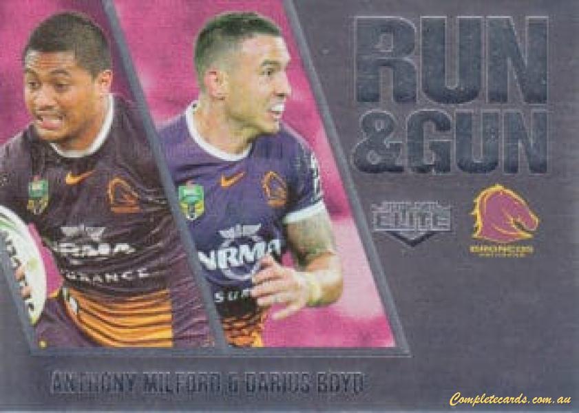 2016 NRL Elite - Run & Gun Parallel