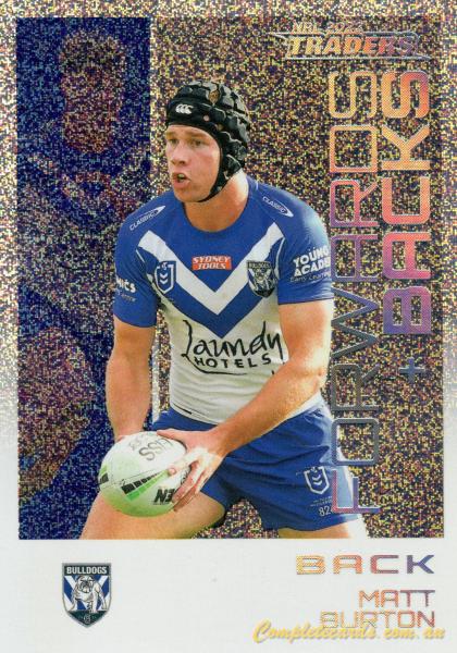 2023 NRL Titanium - Forwards & Backs Priority