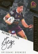 2022 NRL Elite - League Sensations Signatures Black 