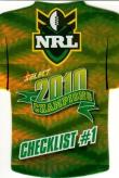2010 NRL Champions - Holographic Jersey Cards 