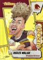 2024 NRL Traders Titanium - Showcase Caricatures Case Card