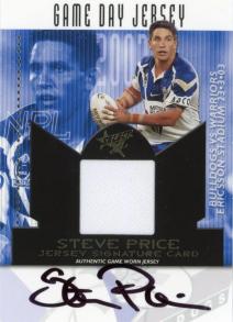 2003 Select XL - Game Day Jersey Signature