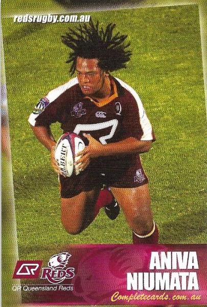 2006 Queensland Reds Official Player Cards