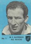 1968 Playtime Rugby Gum Famous Rugby Players - Blue