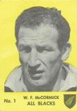 1968 Playtime Rugby Gum Famous Rugby Players - Yellow