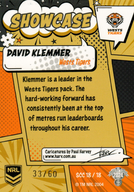 David Klemmer back
