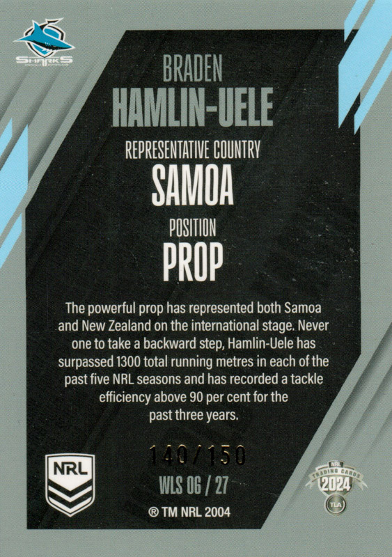 Braden Hamlin-Uele back