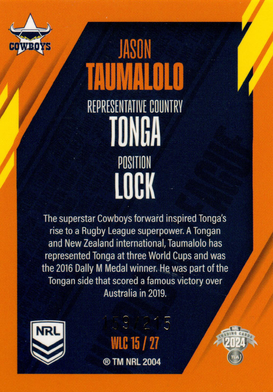 Jason Taumalolo back