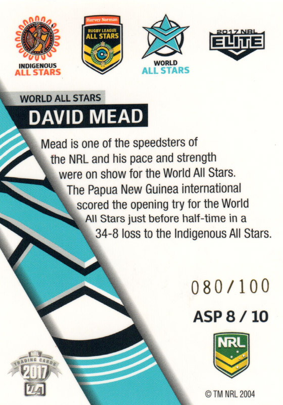 David Mead back