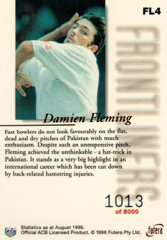 Damien Fleming back