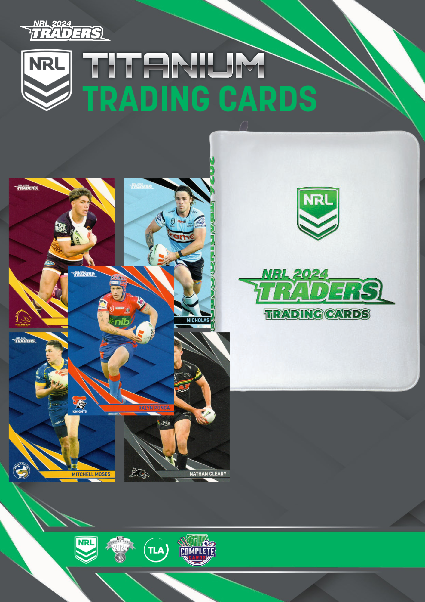 2024 NRL Titanium - Common Set + Album