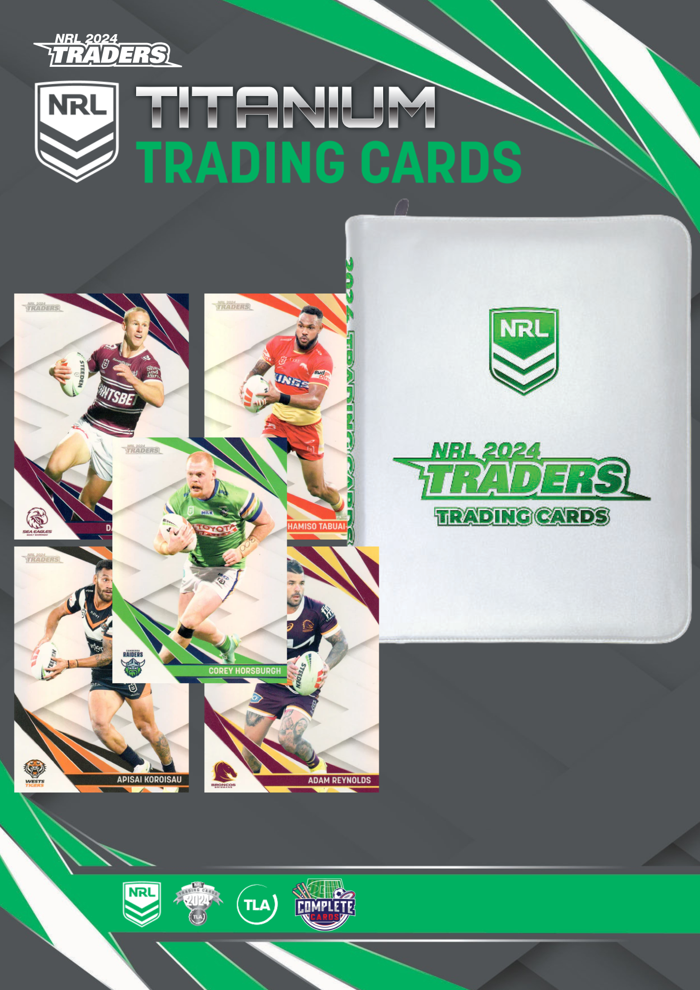 2024 NRL Titanium - Parallel Set + Album