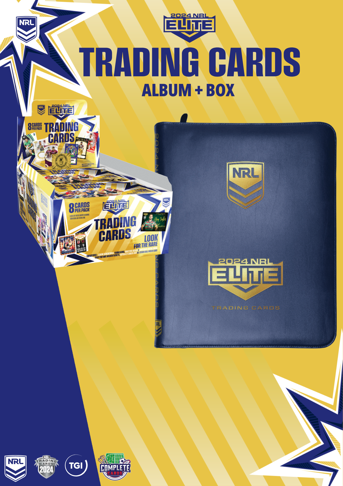2024 NRL Elite - Box + Album